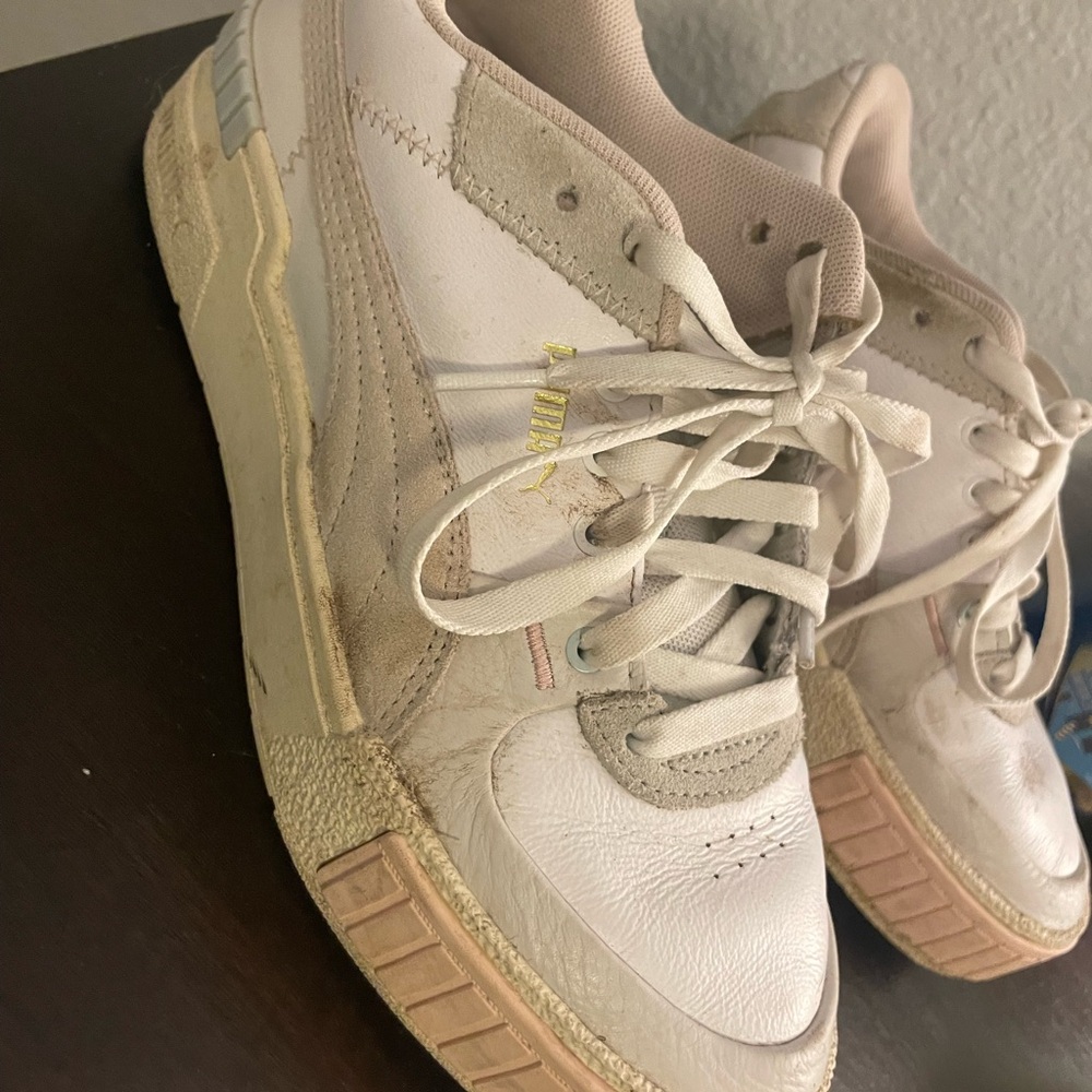 Puma Cream Sneakers
